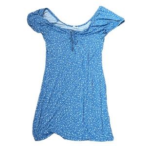 Cotton On | Blue Flower Dress